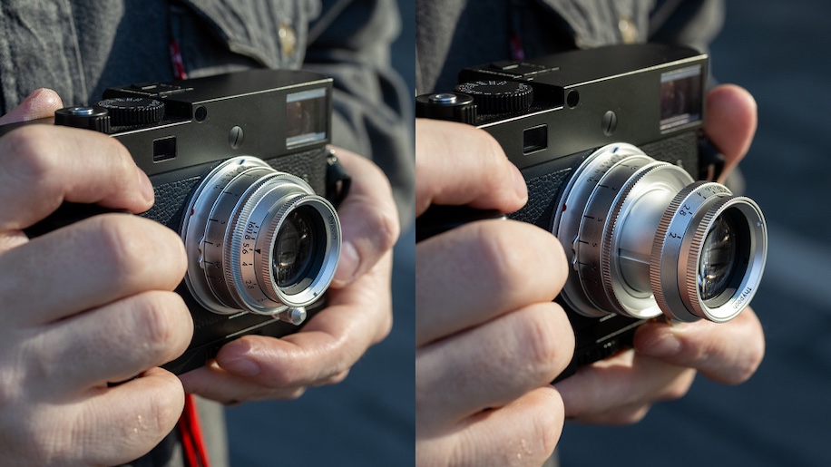 Thypoch Eureka 50mm f/2 collapsible rangefinder lens for Leica M-mount ...