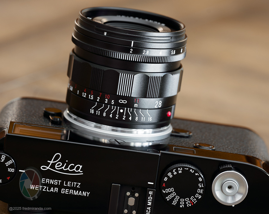 Voigtlander APO-LANTHAR 28mm f/2 Aspherical VM lens for