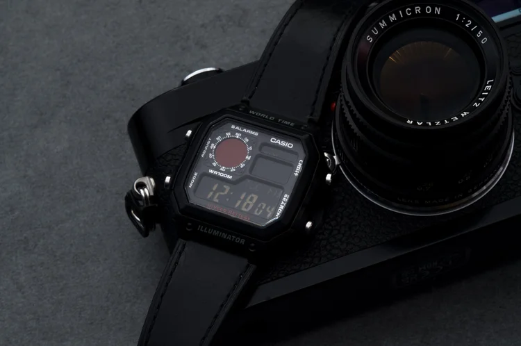 The custom Casio M-Edition watch inspired by Leica M cameras is