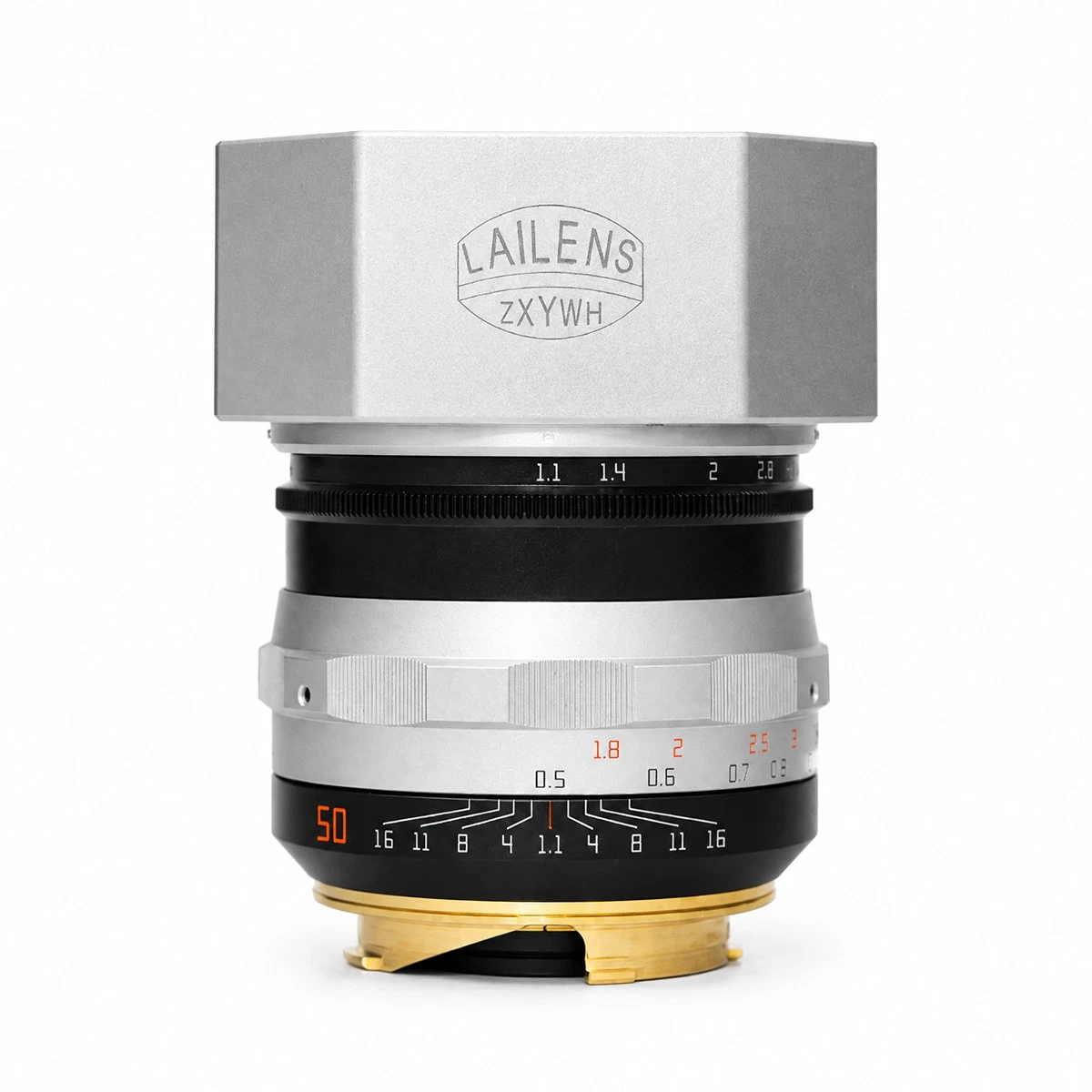 Lailens 50mm f/1.5 Kino Plasmat 렌즈 실버 버전